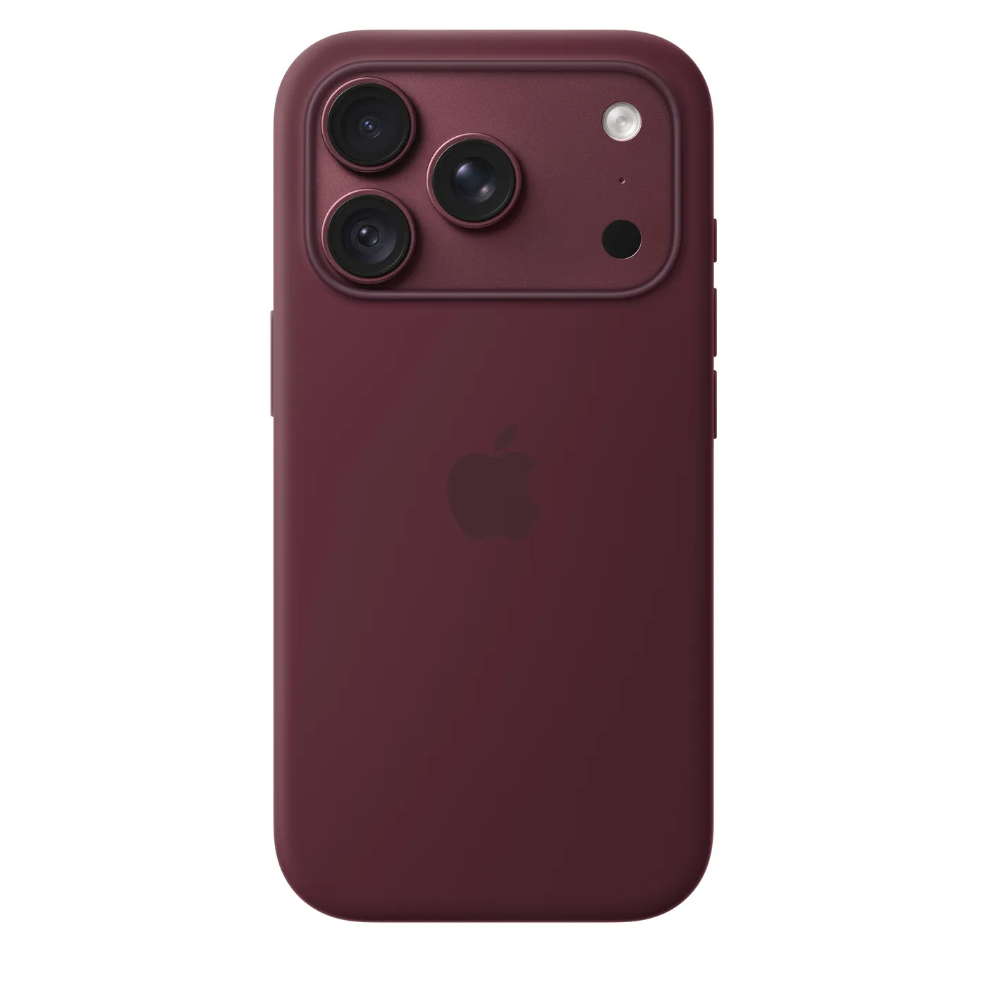 iPhone 18 Pro Silicone Case with MagSafe - Burgundy — iPhone 18 Pro Silicone Case with MagSafe - Burgundy