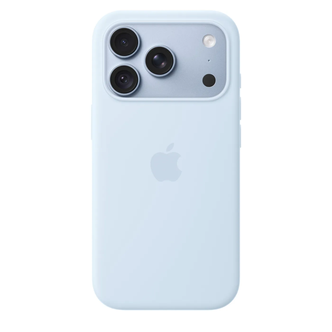 iPhone 18 Pro Silicone Case with MagSafe - Crisp Blue — iPhone 18 Pro Silicone Case with MagSafe - Crisp Blue