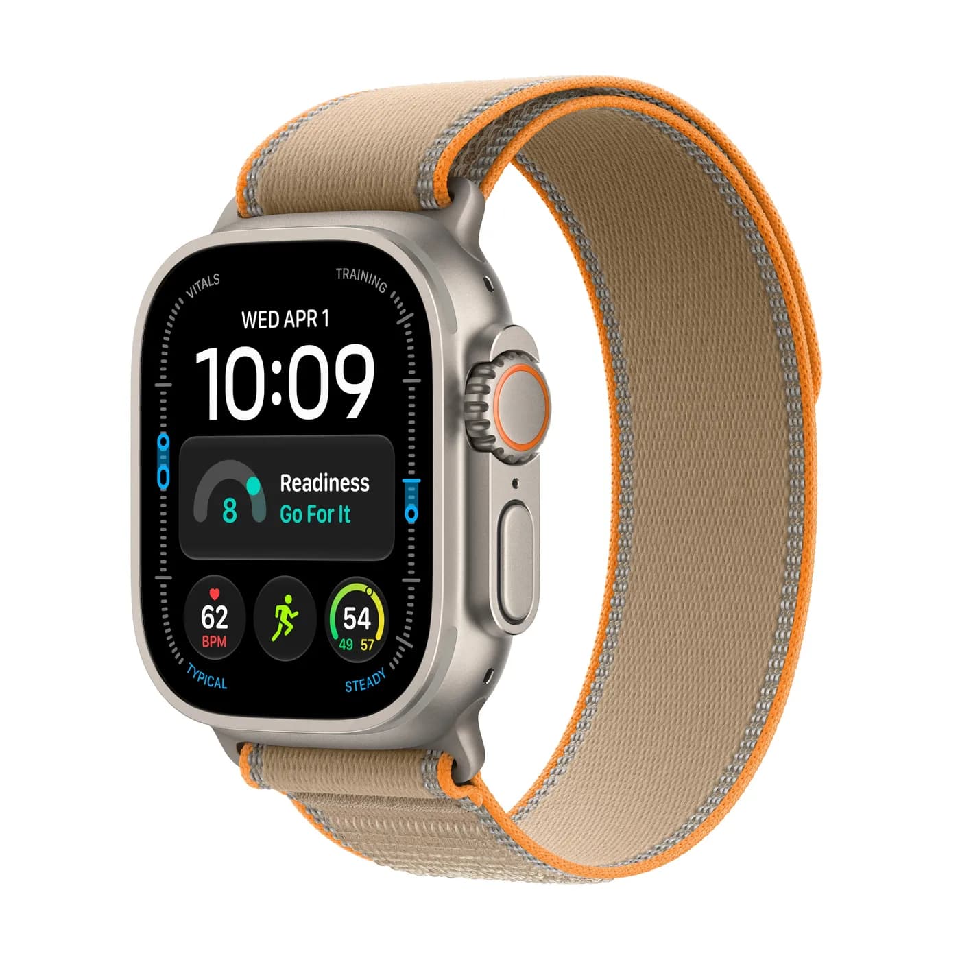 Apple Watch Ultra 4 Trail Loop — Naturel · Sable · S/M