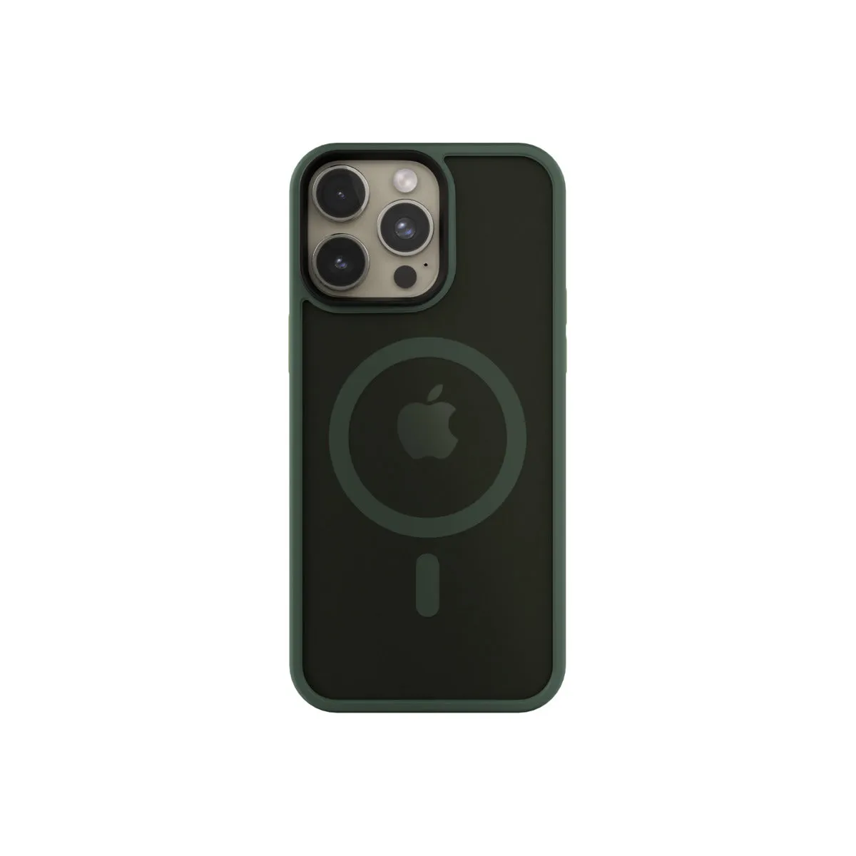 Next One Mist Shield maska s MagSafe za iPhone 15 Pro - pistać — Next One Mist Shield maska s MagSafe za iPhone 15 Pro - pistać