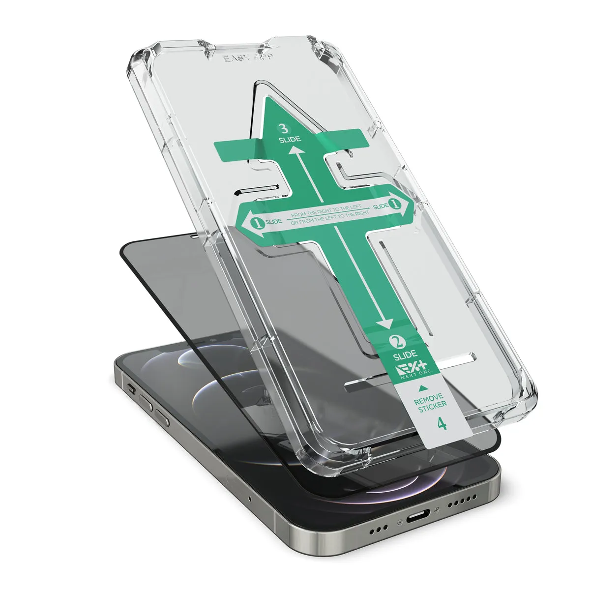 Next One All-rounder Privacy zaštita zaslona za iPhone 12 Pro Max — Next One All-rounder Privacy zaštita zaslona za iPhone 12 Pro Max