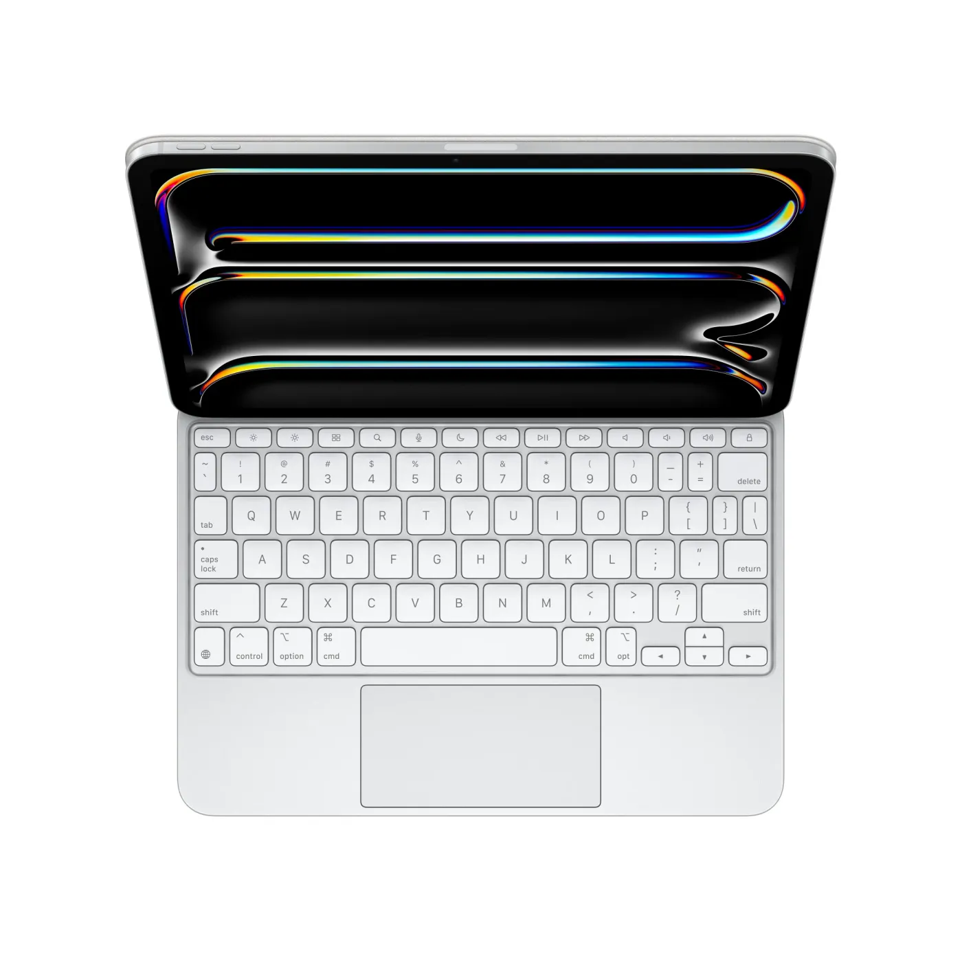 Apple Magic Keyboard za iPad Pro 11-inčni (M4) - međunarodna engleska - bijela — Apple Magic Keyboard za iPad Pro 11-inčni (M4) - međunarodna engleska - bijela