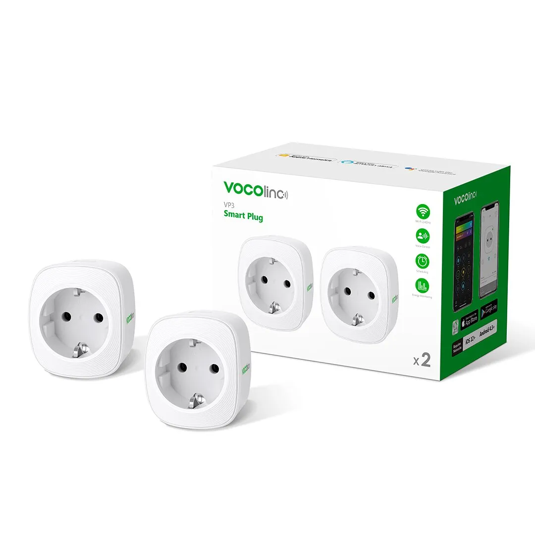 VOCOlinc - paket Smart Power EU utikača (2 komada) — VOCOlinc - paket Smart Power EU utikača (2 komada)