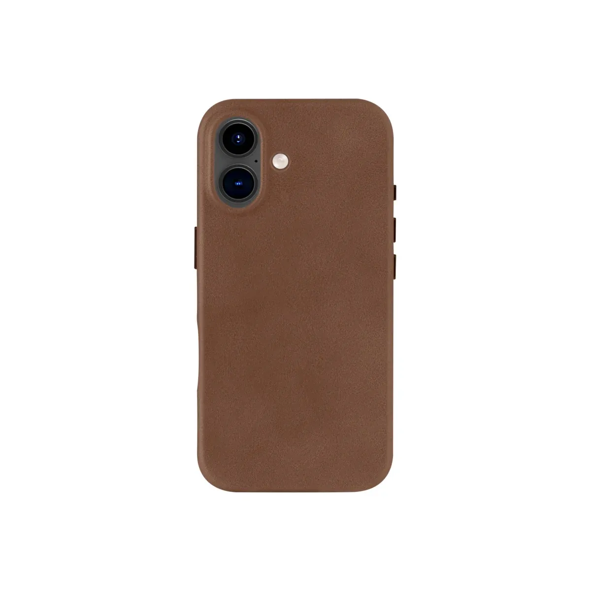 DBRAMANTE1928 Roskilde maska za iPhone 16 - tamno smeđa - kompatibilna s MagSafeom — DBRAMANTE1928 Roskilde maska za iPhone 16 - tamno smeđa - kompatibilna s MagSafeom