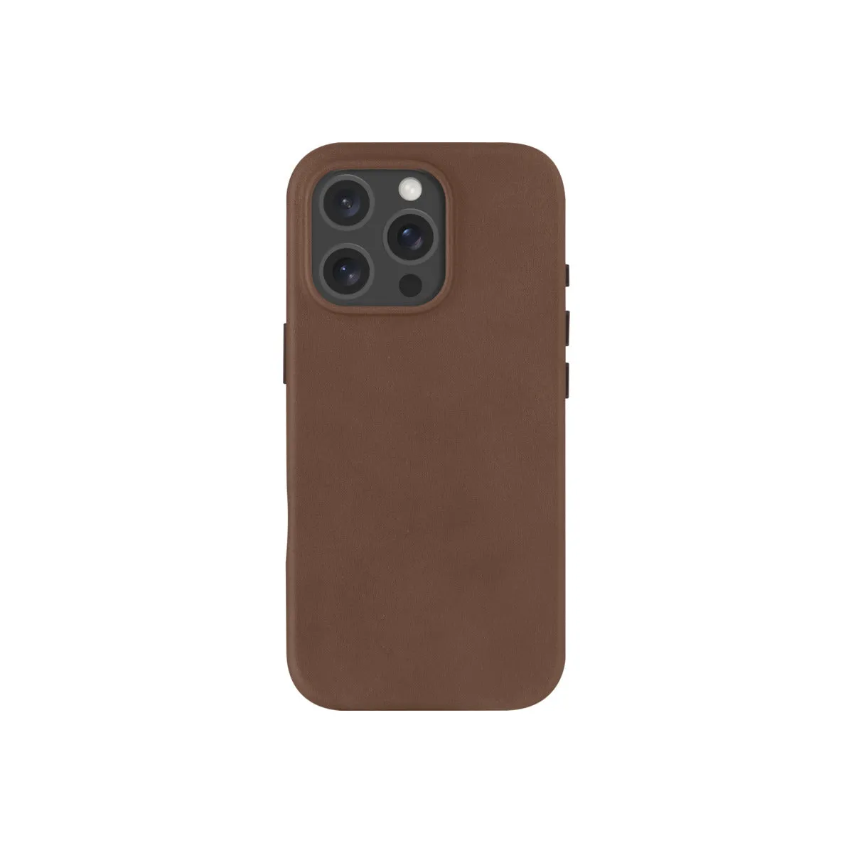 DBRAMANTE1928 Roskilde maska za iPhone 16 Pro - tamno smeđa - kompatibilna s MagSafeom — DBRAMANTE1928 Roskilde maska za iPhone 16 Pro - tamno smeđa - kompatibilna s MagSafeom