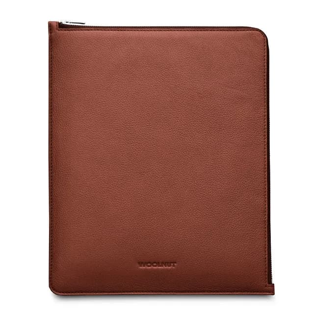 WOOLNUT kožna futrola za iPad Pro 12,9" - konjak — WOOLNUT kožna futrola za iPad Pro 12,9" - konjak